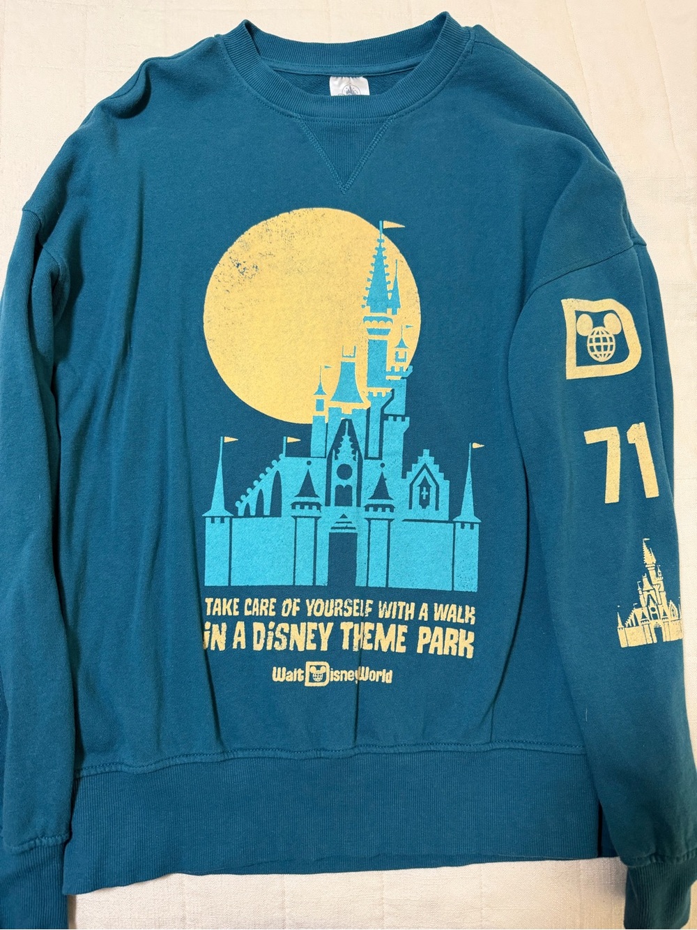 Walt Disney World Blue Crewneck Sweatshirt
